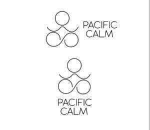 pacific calm logo design finalising a type 